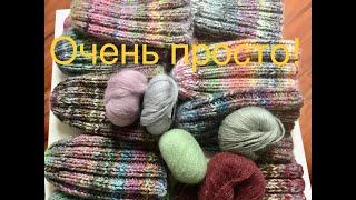 Толстые шапки для холодной погоды. Simple knit hat. Easiest Knitted Hat.