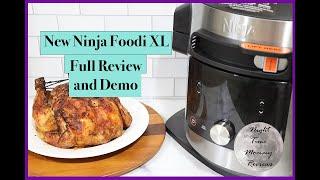 New Ninja® Foodi XL Pressure Cooker Steam Fryer with SmartLid Review and Demo