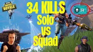 34 KILLS! | DEUTSCHER REKORD: Solo vs Squad | Repaz | Fortnite Battle Royale