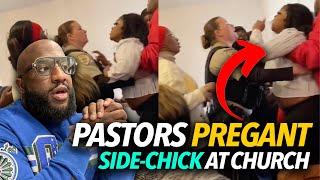 Pastor Rickey Scott Sr Pregnant Mistress Confronts His Wife During Church Service, Police Called 