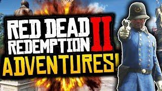 Red Dead Redemption 2: Funny Moments! - #2 - "TROUBLE IN SAINT DENIS!" - (RDR2 Adventures)