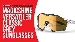 Magicshine Versatiler Classic Grey Sunglasses | Bikebug