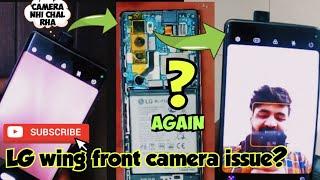 Lg wing front camera not working?  100% problem solve#mustwatch Reset mobile #vlog #youtube 2500rs