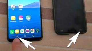 How to change the back button from Left to Right (LG V30 smartphone)