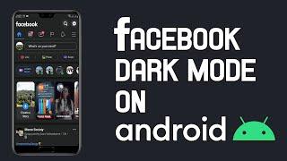 How to Enable Dark Mode on Facebook App | Facebook Dark Theme