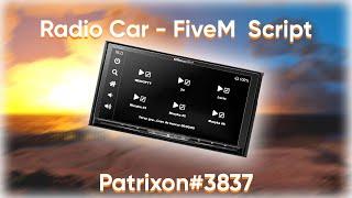 Radio Car | Patrixon#3837 | FiveM Script