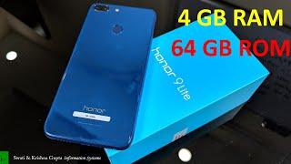 [Hindi] Honor 9 Lite Unboxing & Full  Complete Review (4GB RAM)