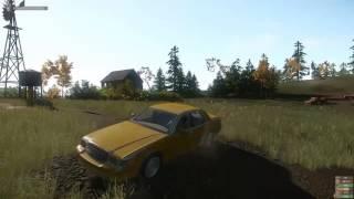 Miscreated - Car Chase (Test Footage) The Power Of The Fence Manoeuvre