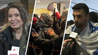 Yoseph Haddad faces anti-Israel mobs on Concordia campus