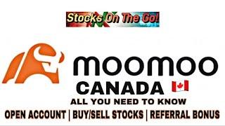 MOOMOO CANADA TRADING APP |  OPEN ACCOUNT, BUY/SELL STOCKS & REFERRAL BONUS 