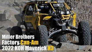 2022 Factory Can Am Maverick X3 Review, Inside Miller Brothers Racings King of the Hammers SXS