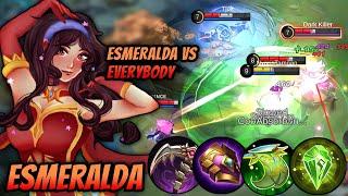 CR4ZY DAMAGE ESMERALDA SIDELANE, ESMERALDA BEST BUILD 2021 | ESMERALDA GAMEPLAY MOBILE LEGENDS