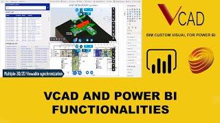 Autodesk Forge and Power BI with Vcad. Functionalities.