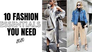 Fashion Essentials Everyone Should Own | 2020 Trends