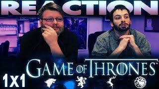 Game of Thrones 1x1 REACTION!! "Winter is Coming"