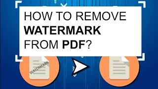 How to Remove Watermark from PDF