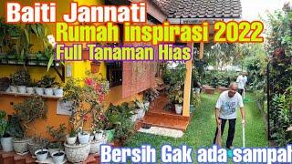 RUMAH BEGONIA BERSIH TANPA SAMPAH | HALAMAN LUAS PENUH TANAMAN HIAS | Ngulik Bareng Pak Hasan