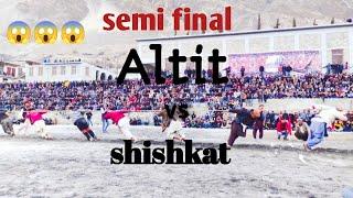 Altit vs shishkat semi final 2023  | Tug of war Aliabad hunza 1st set