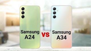 Samsung A24 vs Samsung A34
