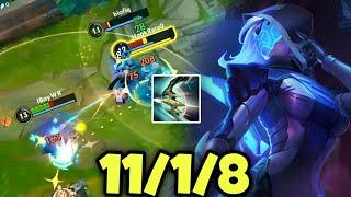 WILD RIFT ADC // THIS ASHE IS UNSTOPPABLE WITH THIS BUILD AND RUNES IN PATCH 6.0C GAMEPLAY!