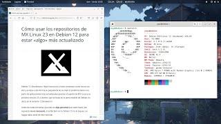 Cómo usar los repositorios de MX Linux 23 en Debian 12 para estar «algo» más actualizado