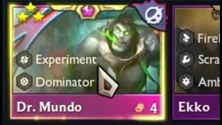 I can't believe this New Set 13 Augment gave me 141g. I easily hit Dr. Mundo 3 Star, it was insane.