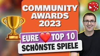 Die 10 schönsten Brettspiele 2023 - Das große Brettspielblog Community Voting