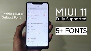 Apply Officially New MIUI 11 Fonts On Any Xiaomi Phones