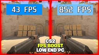 CS2 LOW END PC FPS BOOST & SETTINGS GUIDE  CS2 BEST SETTINGS