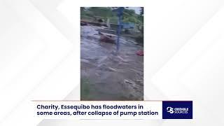 Charity, Essequibo Dam  Breaks Away