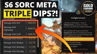 Non Physical Damage Triple Dipping with Enlightment! Don't underestimate this Stat on Sorc in S6!