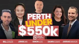 Perth 51 Areas Under $550k Expert Panel - Simon Loo, Dawn Fouhy, Jarrad Mahon, Bill Childs, Junge Ma