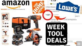 Great Tool Deals This Week! Amazon, Lowe’s, Home Depot