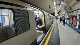 The London Piccadilly line arrives and departs from Green Park