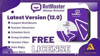 BotMaster (12.0) Latest Version Free Download | Bot Master WhatsApp sender | Full Tutorial