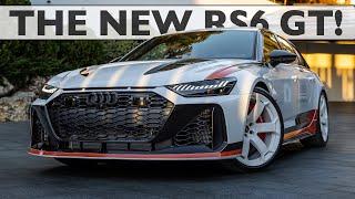 WORLD PREMIERE! 2024 AUDI RS6 GT AVANT - LIMITED TO 660 UNITS - Lighter, faster, carbon fibre body