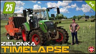  Grass Work, Windrowing, Baling Grass & Hay ⭐ FS25 Zielonka Roleplay Timelapse