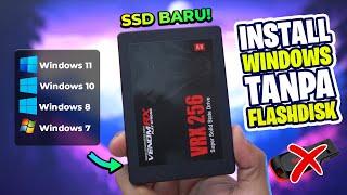 BYE BYE FLASHDISK! Cara Install Windows Ke SSD BARU Secara Langsung Tanpa FLASHDISK