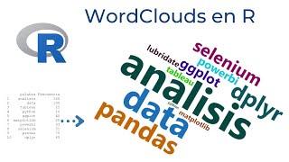 ¿Cómo crear una nube de palabras o Word Cloud en R?