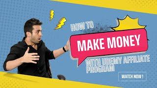 How to Make Money on Udemy Affiliate Program | Udemy Affiliate Marketing Program For Beginners