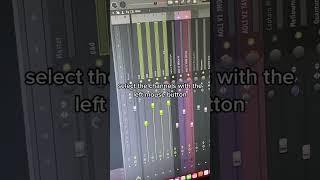 How to reset mixer channels - Fl Studio Tips #producertips #producergrind #flstudiotutorial