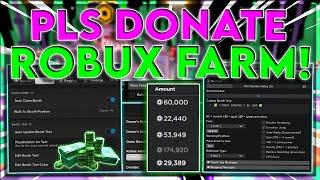 [NEW] PLS DONATE Script / Hack | FAST ROBUX AUTO FARM + Troll Features | *PASTEBIN 2023*