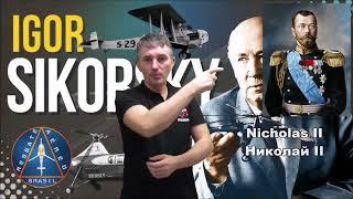 Sikorsky Igor helicopter creator -- Сикорский Игорь создатель вертолёт (DEAF)