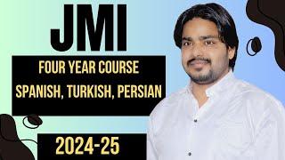 JMI four year courses 2024 | how to get admission in jmi language courses 2024-25