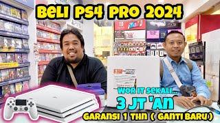 aku spill nih harga ps4 2024 // beli ps4 pro murah || garansi 1 thn ganti unit...