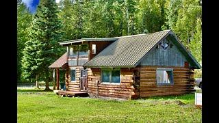 Chickaloon Log Cabin Property Tour in Alaska! Sold