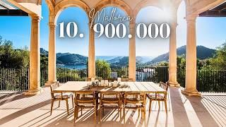 Touring Impressive 10.900.000€ Contemporary Mallorca Villa with Charm & Stunning views!