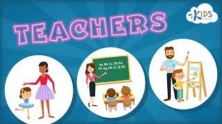 Teachers for Kids | Jobs & Occupations | Social Studies for Preschool & Kindergarten | Kids Academy