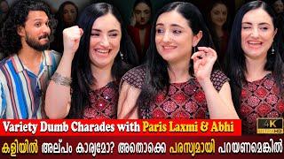 Variety Dumb Charades Game With Paris Laxmi | Abhi | Dance Challenges Expressions | Milestone Makers