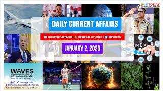 GKToday Current Affairs  2 January, 2025